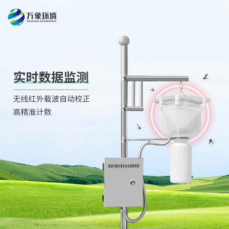 便攜式性誘測報燈幫助精準(zhǔn)誘捕害蟲，科學(xué)防控